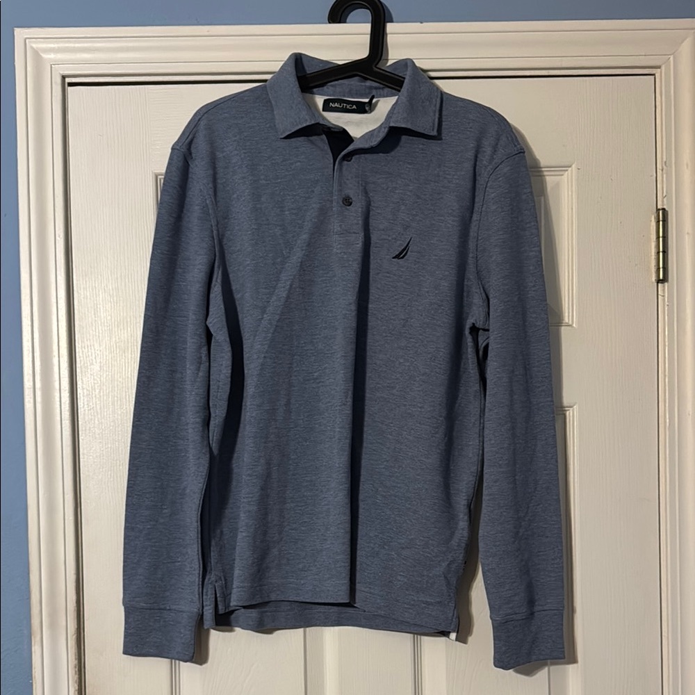 Nautica Men's Blue Polo Shirt